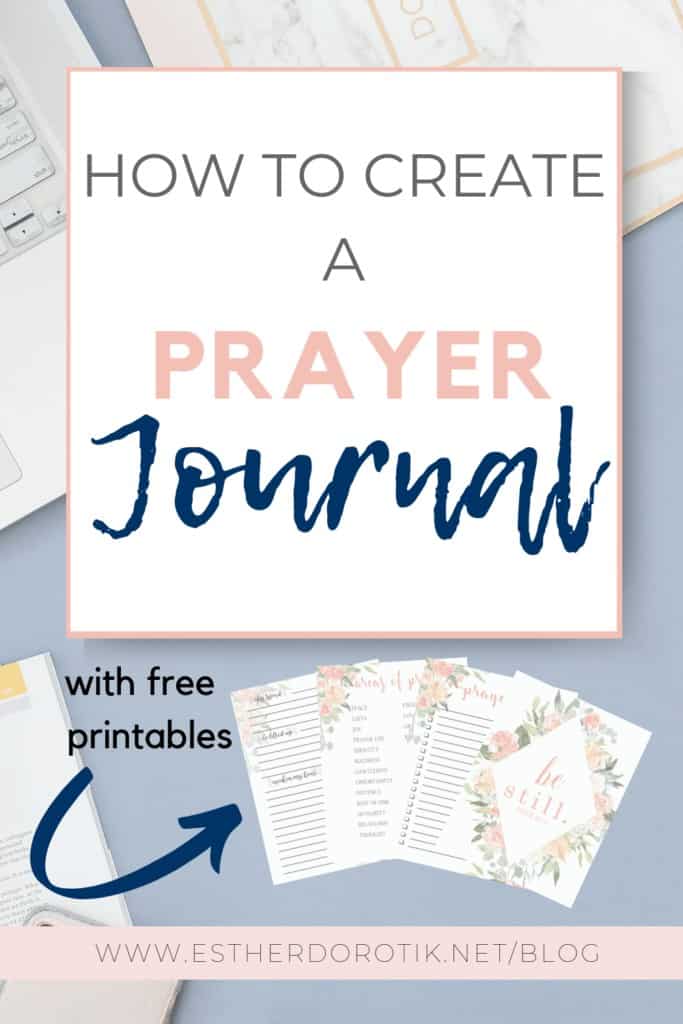 FREE prayer journal printables for your war binder. If you struggle to keep a consistent prayer life, this prayer journal is just what you need. With detailed instructions on how to set up your war binder, learn exactly how to set up your own prayer journal. Get started today! 