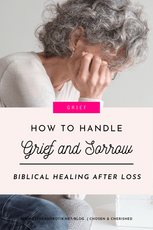 WHEN THE SORROW AND GRIEF OVERWHELM