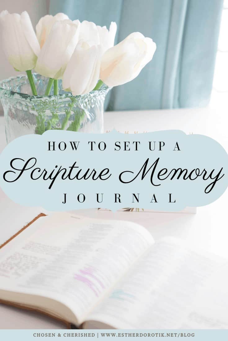 Watch this video to set up a Scripture memory journal and learn three ways to use it to infuse God's word in your daily life and prayers. How to memorize Scripture | How to make memorizing Bible verse easier | Bible Study and prayer tips | Prayer strategies | #bibleversejournal #bibleverse #prayerstrategy