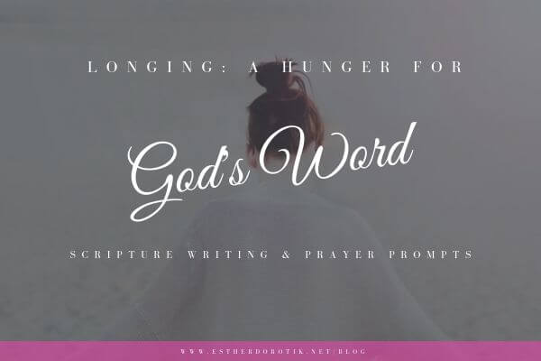 If you struggle to read God's word on a consistent basis, or the thought of reading the Bible overwhelms you, these free prayer prompts and scripture writing plan is for you. Made to help you dig into God's word, these statements along with a willing heart will create a longing for more of God.