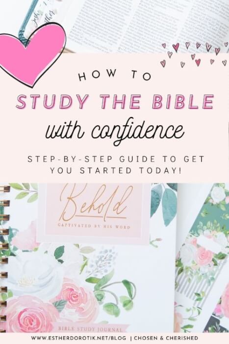 If you're feeling overwhelmed by studying the Bible, this 12 step guide help get you started studying with confidence. Learn how to read and understand Scripture like never before!