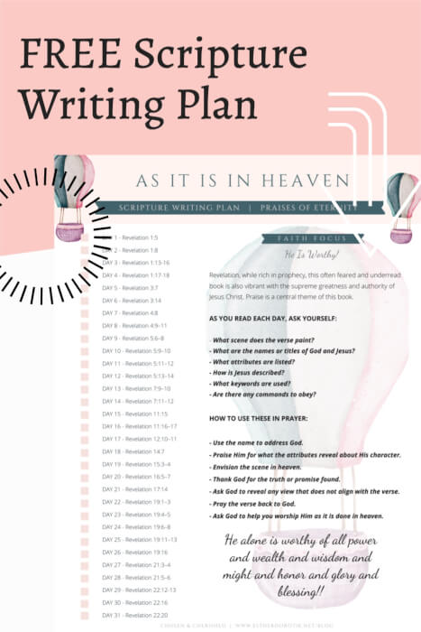 free-scripture-writing-plan