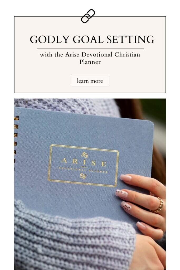 As Christian women, we often juggle multiple roles and responsibilities, making it challenging to prioritize our faith amidst the busyness of daily life. The Arise planner recognizes and addresses this struggle by providing a space for you to plan not just your tasks but also your spiritual growth. With its sleek and feminine design, the planner is perfect for busy women who want to stay organized while also nurturing their faith. Whether you are a working professional, a stay-at-home mom, or a student, the Arise planner will help you create balance in your life by prioritizing your relationship with God.