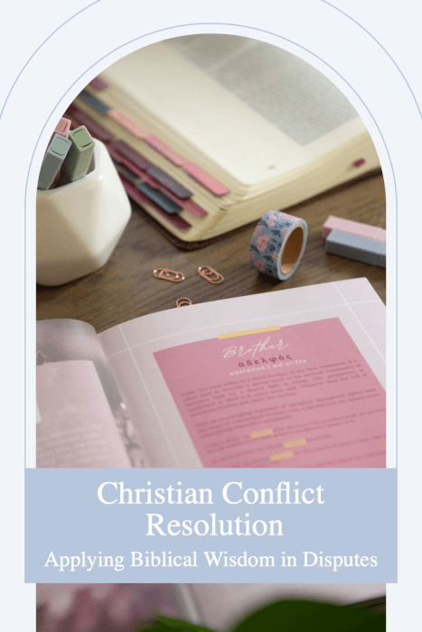 Explore the power of biblical conflict resolution in every aspect of life, from work to marriage. Learn to resolve disputes with faith and grace that reflect Christian values.