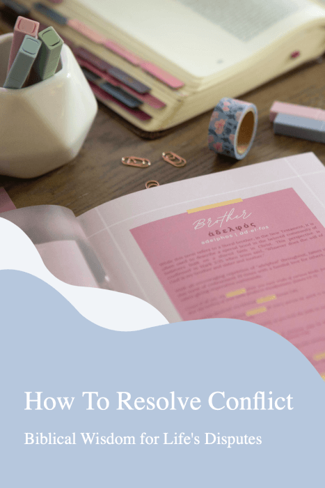 Explore the art of biblical conflict resolution to handle disagreements with grace. Find strategies for marriage and community inspired by Christian values and God's wisdom to transform conflicts into opportunities for growth.