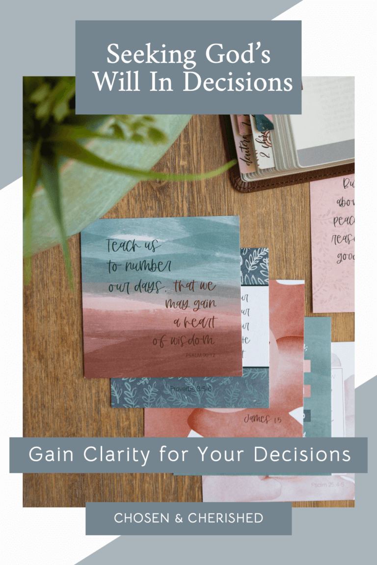 The Ultimate Guide With 40 Scriptures For Decision Making - Chosen and ...