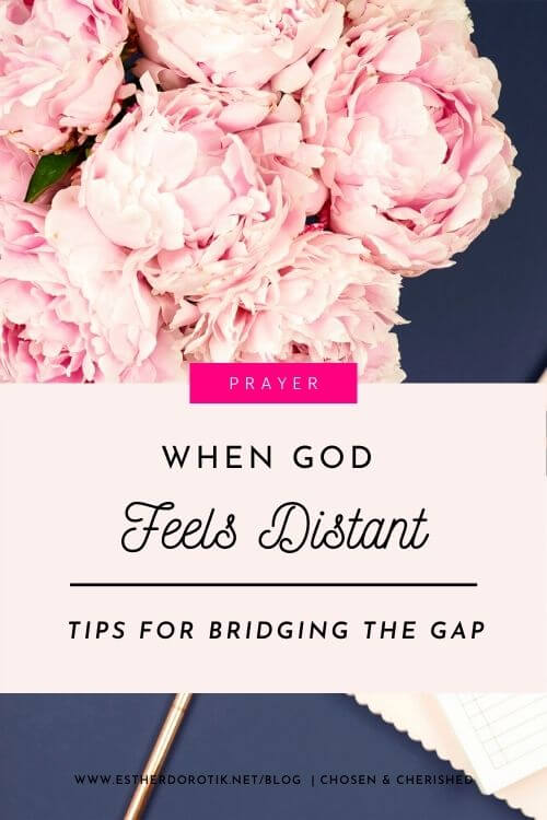 When the commotion of life sets in, if we aren't tethered to God's side, fear overpowers what we know to be true, creating distance from God. These tips will help you bridge the gap.