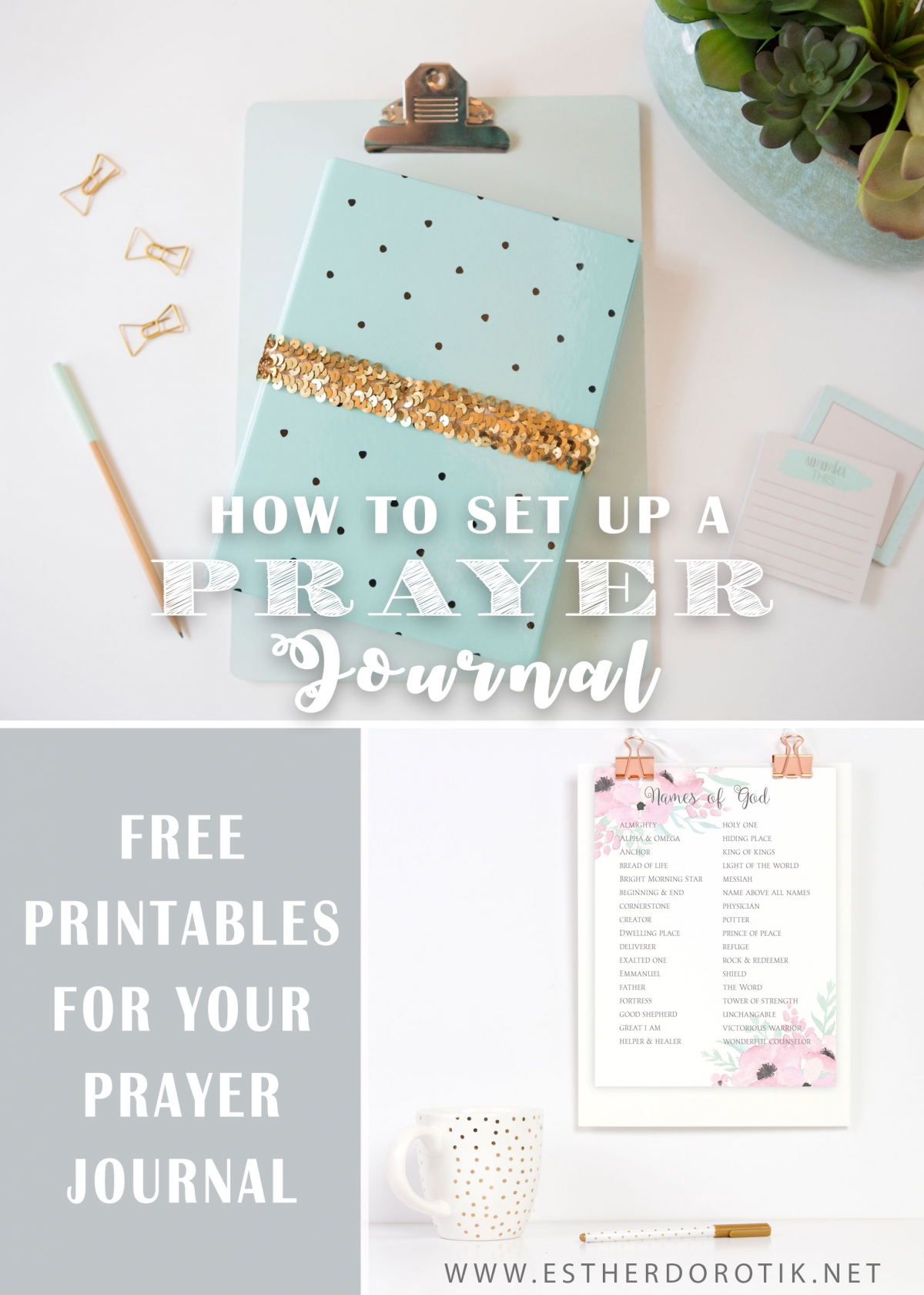 How To Create A Prayer Journal | Free Prayer Journal Printables | Learn ...
