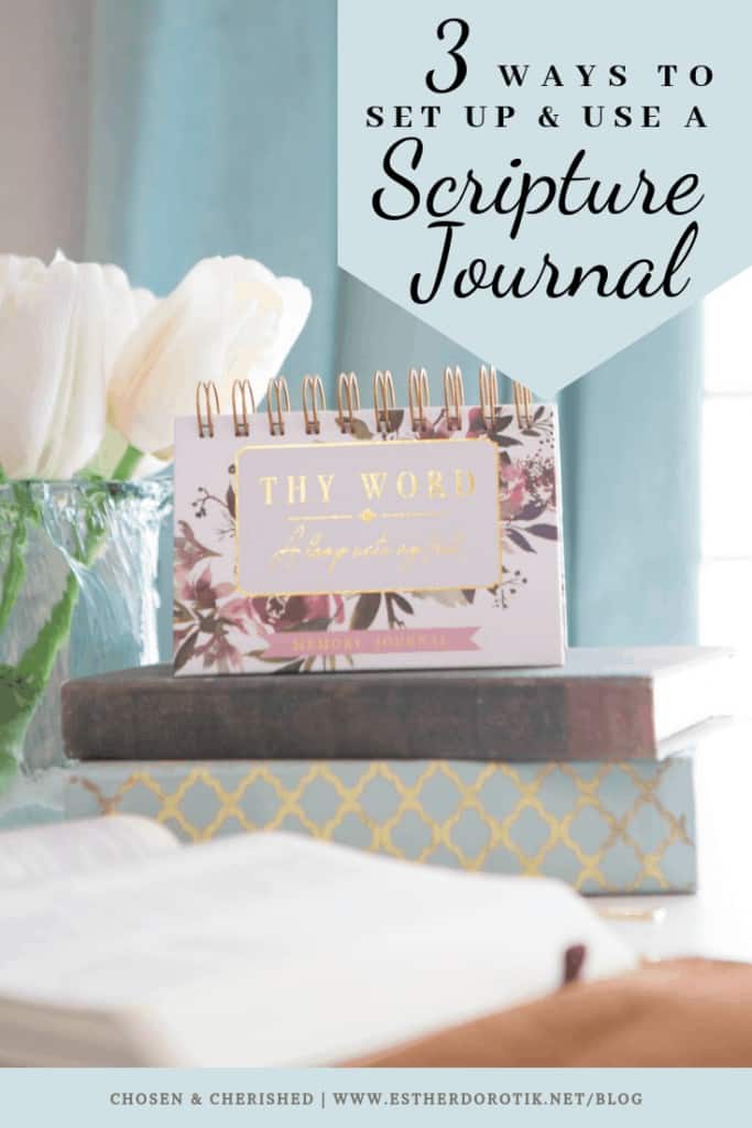 Would you like to memorize Scripture and incorporate it into prayer? Watch this quick video to set up a Scripture memory journal. You'll learn three ways to use a memory journal to hide God's word in your heart and infuse your prayer with power. How to memorize Scripture| How to make memorizing Bible verses easier | Bible Study and prayer tips | #scripturewriting #bibleverse #prayer