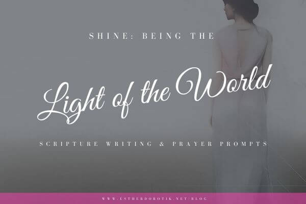 Similar to the moon, we have a substantially far-reaching position. Created to reflect the Son and shine bright for a dark world, we are the gravitational pull stabilizing the environment in which we live. So grab your FREE daily prayer prompts, and let us shine our light so that it points others to the Source. 