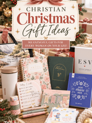 a collection of curated gift ideas for Christians