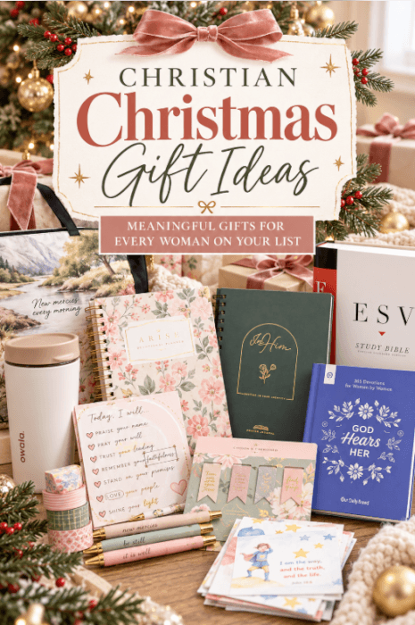 a collection of curated gift ideas for Christians
